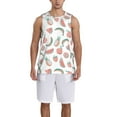 thumbnail image 1 of Naloa Fruit Basketball Jersey Reversible Men's Mesh Athletic Sports Shirts Training Practice S-4XL3X-Large, 1 of 6