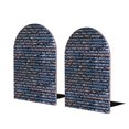 thumbnail image 1 of Naloa Function Source Code 2 Pcs Bookend Large Capacity Office Book Ends for Home Office Library School Study Decoration, 1 of 8