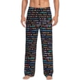 thumbnail image 1 of Naloa Function Source Code1 Pajama Pants Men, PJ Bottoms, Sleep & Lounge Pants-Medium, 1 of 6