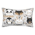 thumbnail image 1 of Naloa Funny Animals Series Pillow Covers, Throw Pillow Case Cushion Covers,Cushion for Bedroom,Couch,Home-14"x20", 1 of 6