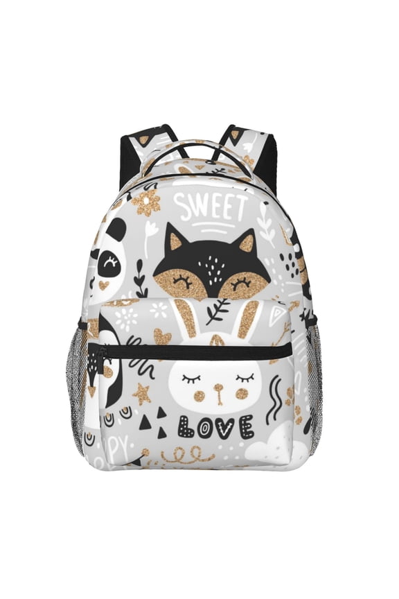 Funny Animals Series Print Solid Color Tie Formal Necktie for MenSuitable for business, daily life, work