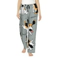 thumbnail image 1 of Naloa Funny Beagle Active Dog Print Women’s Ultra-Soft Comfy Pajama Lounge Pants with Pockets & Drawstring, 1 of 8
