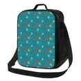 thumbnail image 1 of Naloa Funny Cat Blue Lunch box Lunch bag for men women Large capacity Lunchbox Insulated Lunch bag Lunch box cooler, 1 of 7