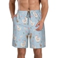 thumbnail image 1 of Naloa Funny Chicken Men's Beach Shorts, Surfing shorts, Swim trunks, Quick Dry Swim Trunks for Surfing Beach Fun - XX-Large, 1 of 9