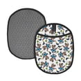 thumbnail image 1 of Naloa Funny Excavator Silicone Pot Holders, Oven Mitts Heat Resistant Hot Pads, Non Slip Pot Holder for Kitchen Baking and Cooking 9.4 x 7.5 Inches, 1 of 7