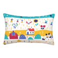 thumbnail image 1 of Naloa Funny Farm Pillowcase, Throw Pillowcase, Wrinkle-Free, Stain-Resistant with Hidden Zipper for Bedroom Sofa - 16"x24", 1 of 9