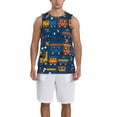 thumbnail image 1 of Naloa Funny Steam Train Basketball Jersey Reversible Men's Mesh Athletic Sports Shirts Training Practice S-4XL4X-Large, 1 of 6