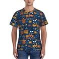 thumbnail image 1 of Naloa Funny Steam Train Men's T-Shirt Sport T-shirt Men's Basic Tee Casual Men's Shirt, Round Neck, Short Sleeves - XX-Large, 1 of 5