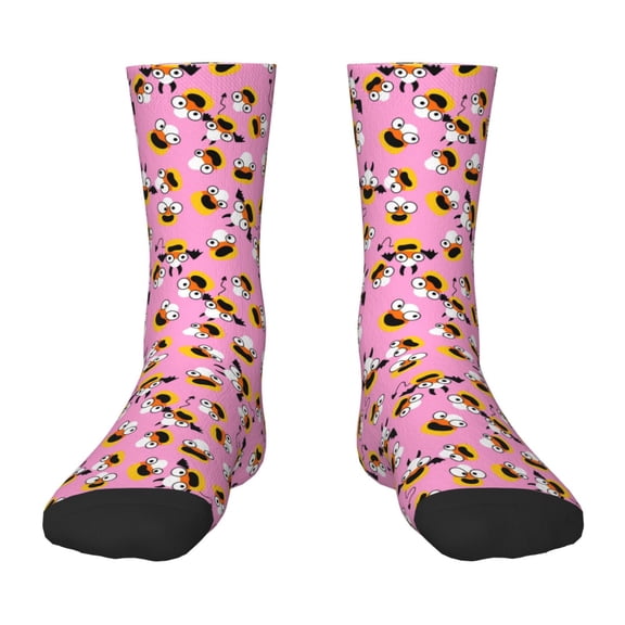 Naloa Funny corn spider web A Kids Socks Unisex Kids and Toddlers' Crew Socks, ,1 Pairs