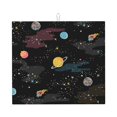 thumbnail image 1 of Naloa Galaxy Dish Drying Mat for Kitchen Counter, Heat Resistant Drainer Mats, Absorbent Draining Mat,Dish Rack Pad,16"x18", 1 of 8