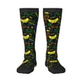 thumbnail image 1 of Naloa Game Play Thigh High Socks Extra Long Stretchy Sock Women Over Knee High Opaque Stocking Daily Wear, 1 of 6