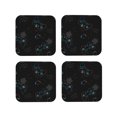 thumbnail image 1 of Naloa Game Time Coasters for Set of 4 - PU Leather Coasters, Coasters for Table Cup Tea Coffee Beer, Decorative for Kitchen Homedecor (Round), 1 of 6