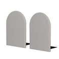 thumbnail image 1 of Naloa Gary 2 Pcs Bookend Large Capacity Office Book Ends for Home Office Library School Study Decoration, 1 of 8