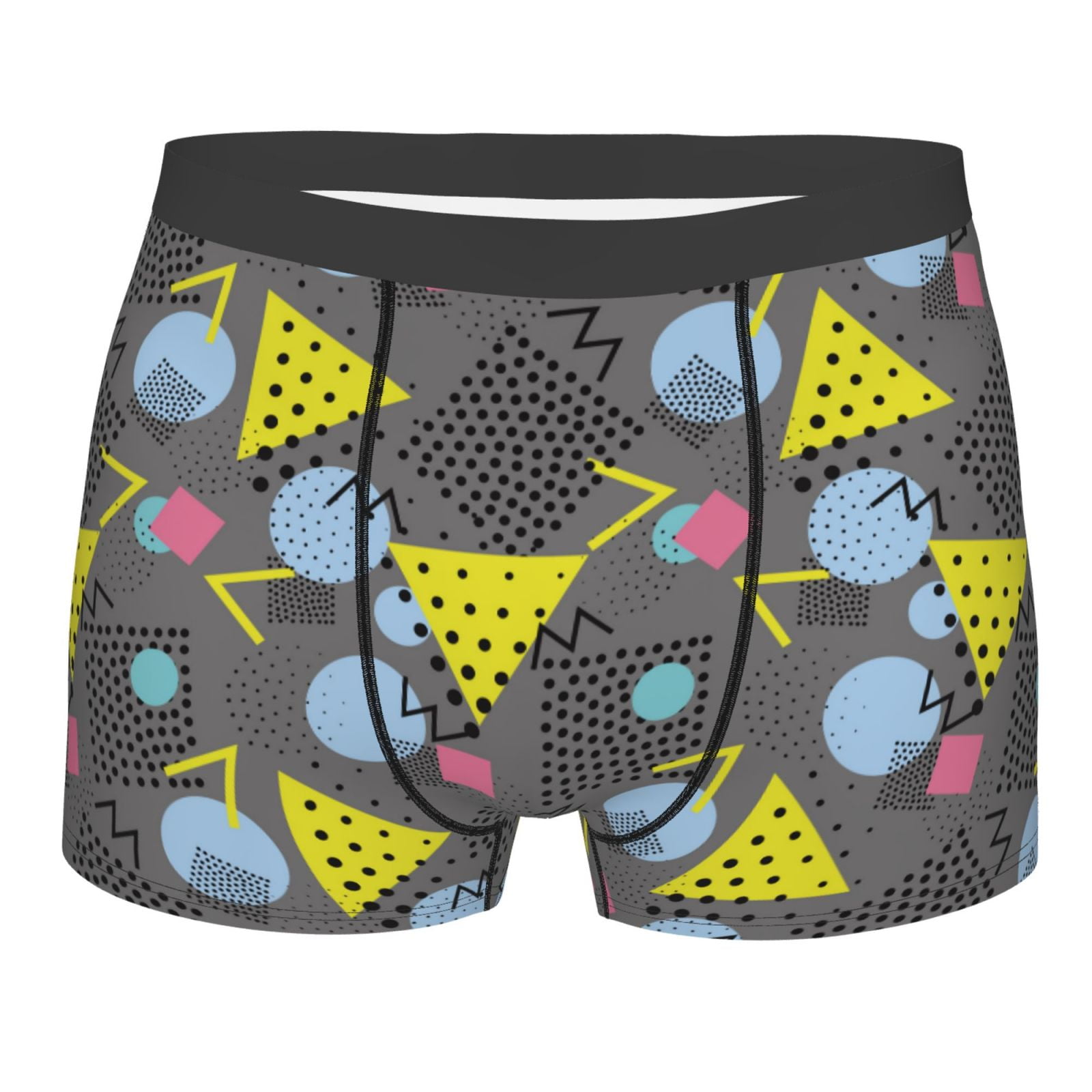 Naloa Geometric Print Mens Underwear - Boxers for Men, Classic Briefs ...