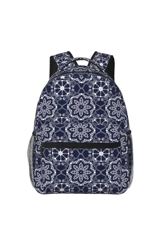 Geometry Flower Print Solid Color Tie Formal Necktie for MenSuitable for business, daily life, work