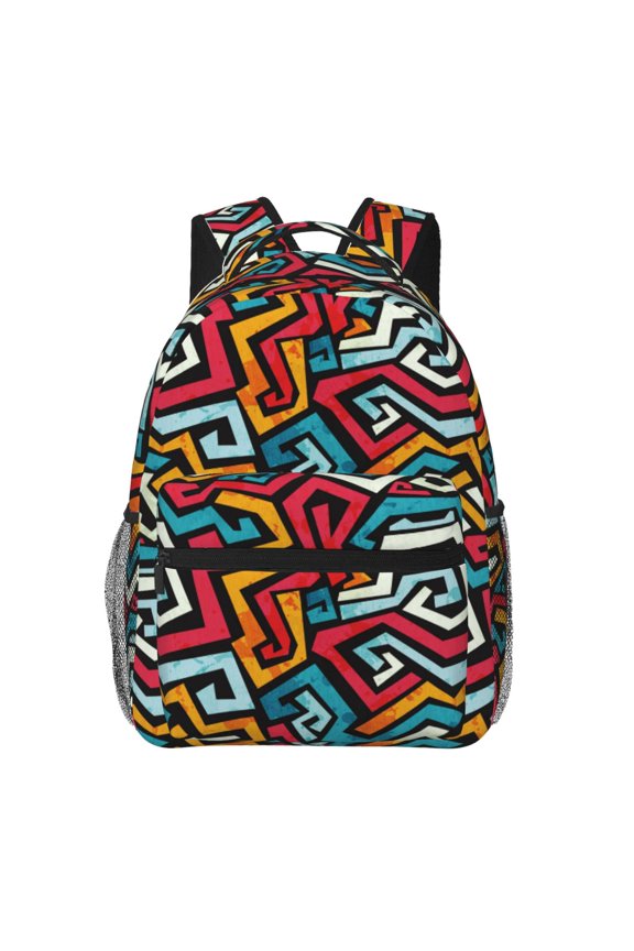 Geometry Print Solid Color Tie Formal Necktie for MenSuitable for business, daily life, work