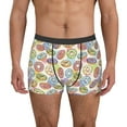 thumbnail image 1 of Naloa Glazed Donuts Mens Underwear - Boxers for Men, Mens Boxer Briefs, Classic Briefs for Men-X-Large, 1 of 5