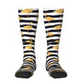 thumbnail image 1 of Naloa Gold Flamingo Knee Socks, High Socks Long Stretchy Sock Women Knee High Stocking, Long Socks for Women, 1 of 6