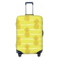 thumbnail image 1 of Naloa Gold Pineapple Elastic Suitcase Protector, Travel Suitcase Protector Cover Fits 18-32in Suitcase - Large, 1 of 9