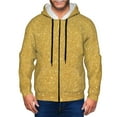 thumbnail image 1 of Naloa Gold Shiny Men’s Hoodies, Zip up Hoodie, Sweatshirts,Hoodies for Men Sizes S-3XL-3X-Large, 1 of 5