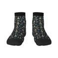 thumbnail image 1 of Naloa Gold Snowflake Christmas Tree Ankle Socks for Women Non Slip Socks No Show Socks Classic Low Cut Casual Socks Casual Socks, 1 of 7