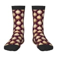thumbnail image 1 of Naloa Golden Christmas Balls Kids Socks Unisex Kids and Toddlers' Crew Socks, ,1 Pairs, 1 of 5