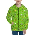 thumbnail image 1 of Naloa Golf Sport Club Teenage Zipper Hoodie, Long Sleeve Zip Up Hoodies Casual Jackets Tops for 7-12 Years-Small, 1 of 6