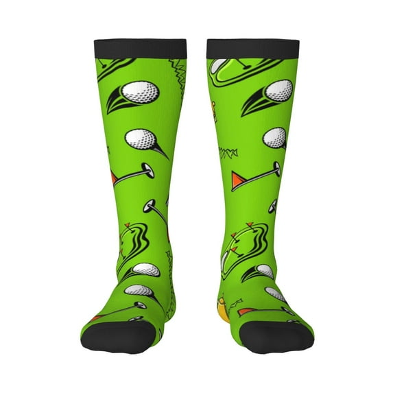 Naloa Golf Sport Club Thigh High Socks Extra Long Stretchy Sock Women Over Knee High Opaque Stocking Daily Wear