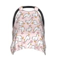 thumbnail image 1 of Naloa Goose Queen Baby Car Seat Cover, Breathable Baby Carrier Cover, Multiuse Baby Carrier Cover & Nursing Breastfeeding Cover, 1 of 5