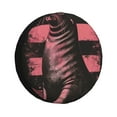 thumbnail image 1 of Naloa Graphic Seal On Stripes PVC Leather Spare Tire Wheel Cover Spare Tire Cover, for Car Truck SUV Camper Trailer Universal Fit(14-17in)-17 inch, 1 of 6