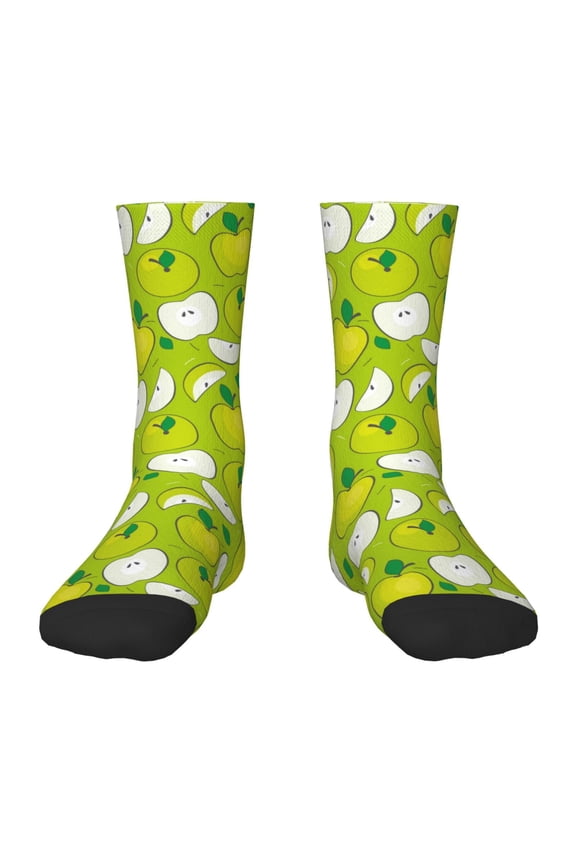Green Apple Kids Socks Unisex Kids and Toddlers' Crew Socks, ,1 Pairs