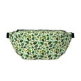 thumbnail image 1 of Naloa Green Avocado (2) Print Running Belts for Men Women,Running Fanny Pack with 2-Zipper Pockets,Waterproof Waist Pack for Travel Hiking Running Outdoor Sports, 1 of 8