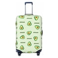 thumbnail image 1 of Naloa Green Avocado Elastic Suitcase Protector, Travel Suitcase Protector Cover Fits 18-32in Suitcase - Small, 1 of 9