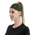 thumbnail image 1 of Naloa Green Branch Olive Fashionable Sport Sweatband for Running, Yoga, Basketball - Head Circumference 19.6-22.4 inches, 1 of 9