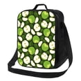 thumbnail image 1 of Naloa Green Fruit Lunch box Lunch bag for men women Large capacity Lunchbox Insulated Lunch bag Lunch box cooler, 1 of 7