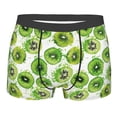 thumbnail image 1 of Naloa Green Kiwi Print Mens Underwear - Boxers for Men, Classic Briefs for Men, 1 of 9