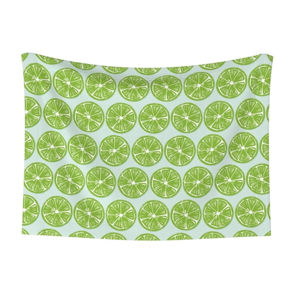 Naloa Green Lemon Slices Dog Blanket, 3 Sizes Cat Blanket for Indoor Cats Large Medium Small Dog Gifts-Medium
