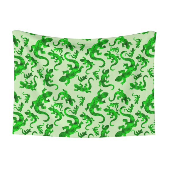 Naloa Green Lizard Dog Blanket, 3 Sizes Cat Blanket for Indoor Cats Large Medium Small Dog Gifts-Small