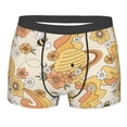 thumbnail image 1 of Naloa Groovy Floral Print Mens Underwear - Boxers for Men, Classic Briefs for Men, 1 of 9