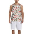 thumbnail image 1 of Naloa Groovy Retro Santa Basketball Jersey Reversible Men's Mesh Athletic Sports Shirts Training Practice S-4XL3X-Large, 1 of 6