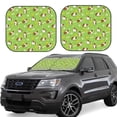 thumbnail image 1 of Naloa Guinea Pigs 2 Piece Foldable Car Sun Shades, Car Windshield Sunshade, Front Window Sunshade for Car, Truck, SUV - Large, 1 of 7