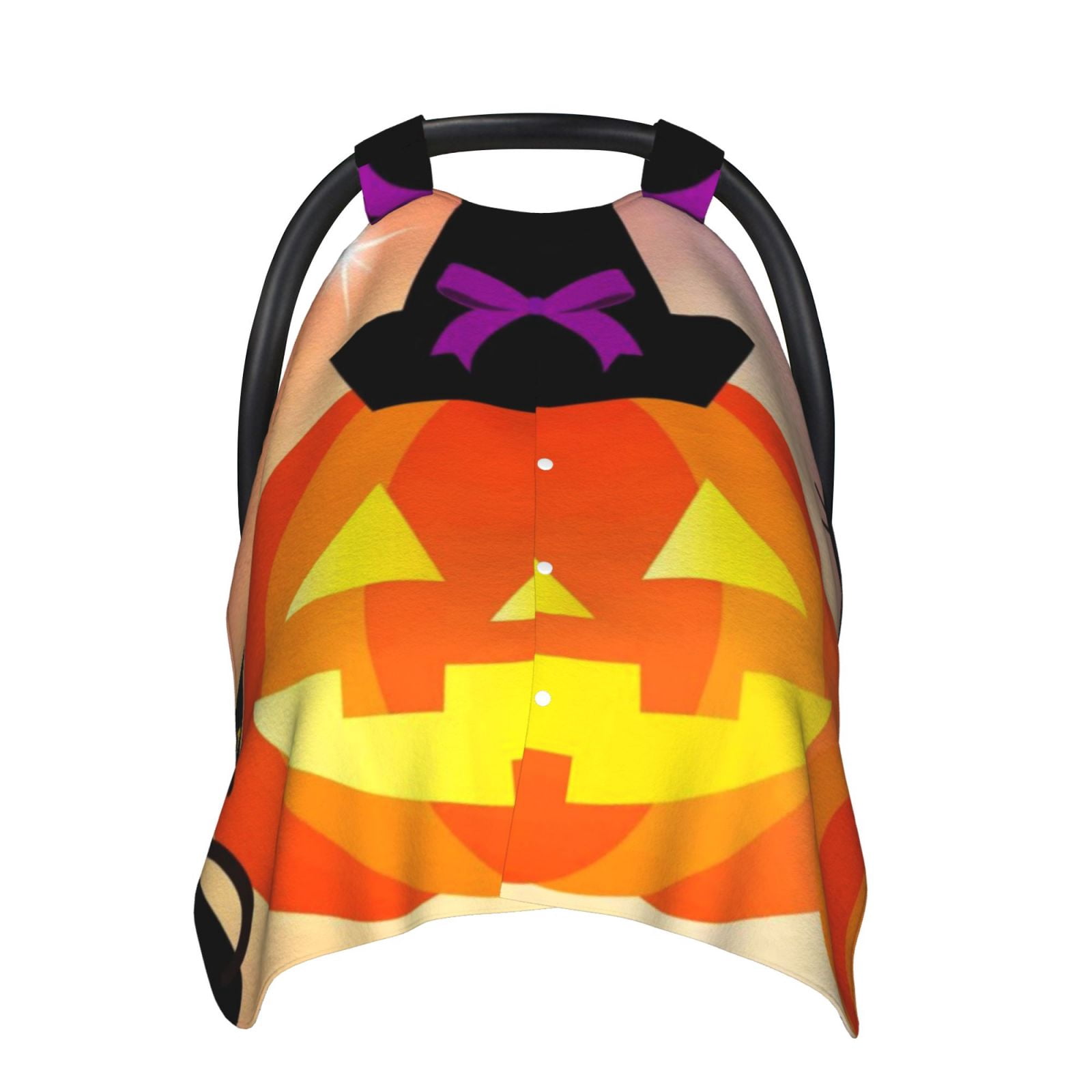 Naloa Halloween Baby Car Seat Cover, Breathable Baby Carrier Cover, Multiuse Baby Carrier Cover & Nursing Breastfeeding Cover