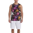 thumbnail image 1 of Naloa Halloween Skeleton Basketball Jersey Reversible Men's Mesh Athletic Sports Shirts Training Practice S-4XL3X-Large, 1 of 6