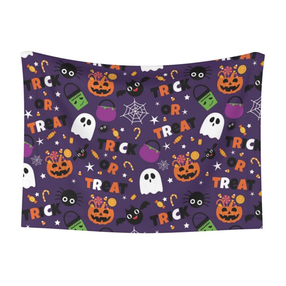 Naloa Halloween Sweet Candy Dog Blanket, 3 Sizes Cat Blanket for Indoor Cats Large Medium Small Dog Gifts-Large