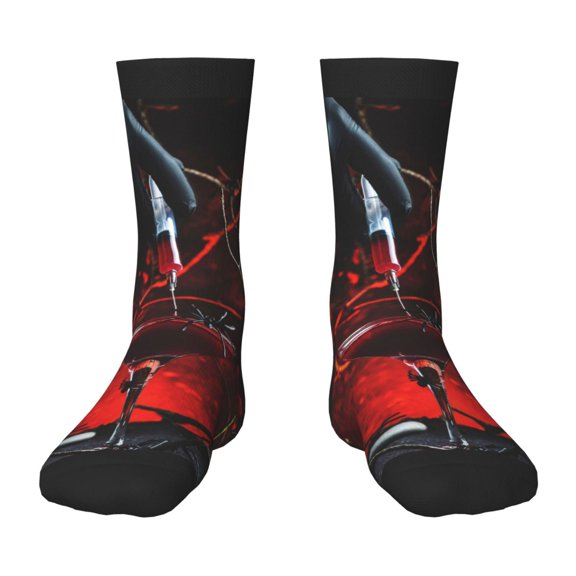 Naloa Halloween Vampire Party Kids Socks Unisex Kids and Toddlers' Crew Socks, ,1 Pairs