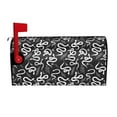 thumbnail image 1 of Naloa Hand Drawn Snake Mailbox Covers Magnetic Post Box Cover Post Letter Box Cover Garden Decor-21x18 in, 1 of 8