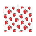 thumbnail image 1 of Naloa Hand Drawn Strawberry Dish Drying Mat for Kitchen Counter, Heat Resistant Drainer Mats, Absorbent Draining Mat,Dish Rack Pad,16"x18", 1 of 8
