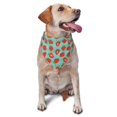 thumbnail image 1 of Naloa Hand Drawn Strawberry Dog Bandanas 1PC Washable Triangle Dog Scarfs Premium Durable Fabric, for Small Medium Large Dogs and Cats, 1 of 6