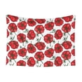 thumbnail image 1 of Naloa Hand Drawn Tomatoes Dog Blanket, 3 Sizes Cat Blanket for Indoor Cats Large Medium Small Dog Gifts-Large, 1 of 8