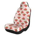 thumbnail image 1 of Naloa Hand Drawn Watermelon Car Seat Covers 2PCs Front Car Seat Covers Universal fit for Most Cars SUVs and Trucks - 1, 1 of 5
